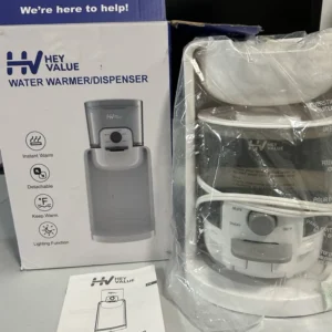 Water Warmer, HEYVALUE Baby Bottle Warmer, Formula Maker w/ Night Light, 4 Temp