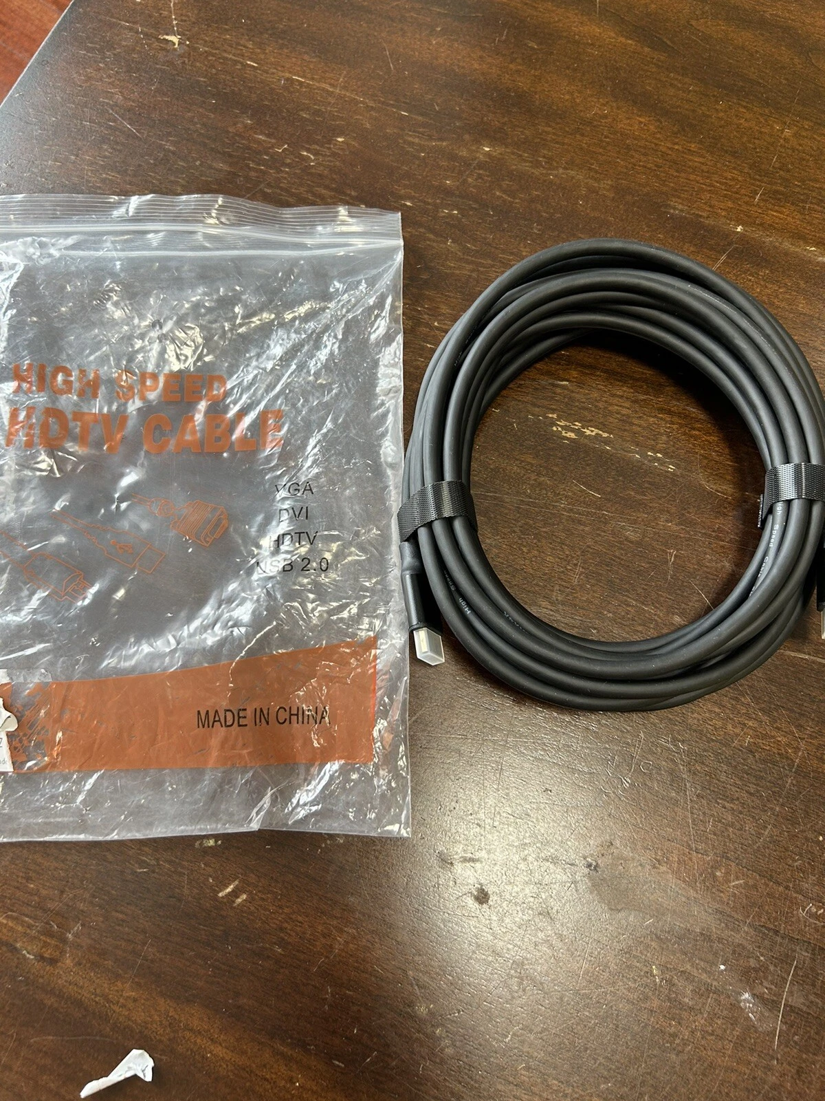 25ft HDMI Cable High Speed 2.0 HDTV Ethernet 4K 3D UHD Ultra HD 2160P HDR HDCP - Image 2