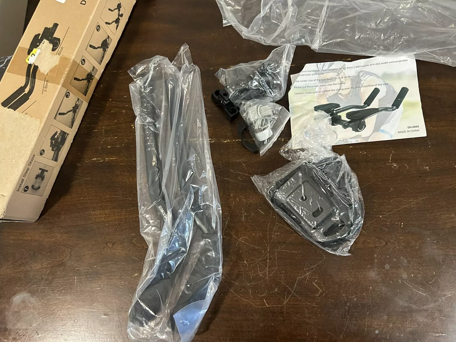 Bicycle Rest Handlebar Clip on Aero Bars Road Bike Extension Triathlon Aerobars