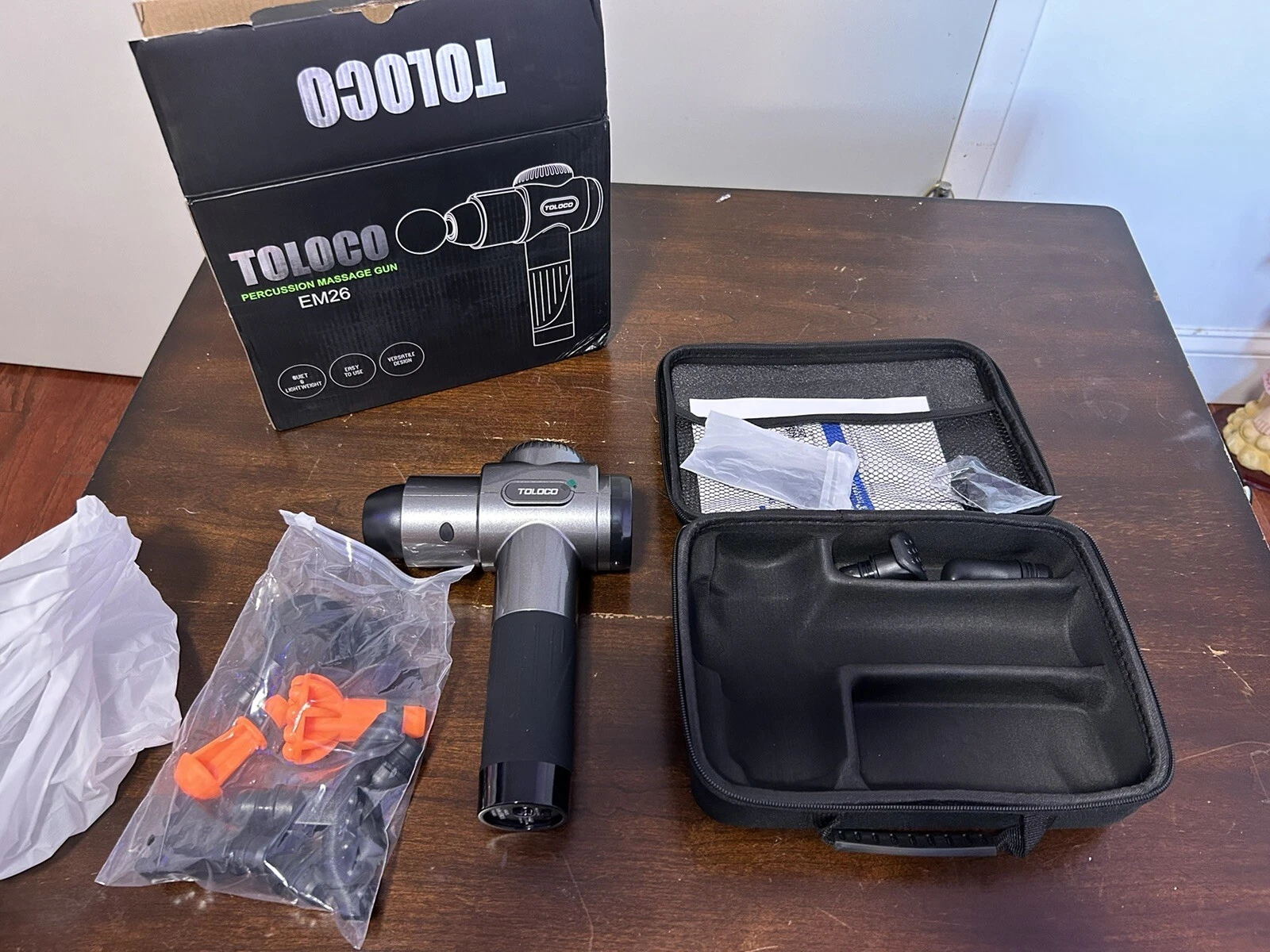 Youdgee Muscle Massage Gun Deep Tissue for Athletes 6 Speeds Levels 2500mah - Image 4