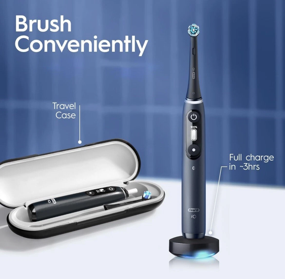 Oral-B iO Series 7G Electric Toothbrush - White Alabaster