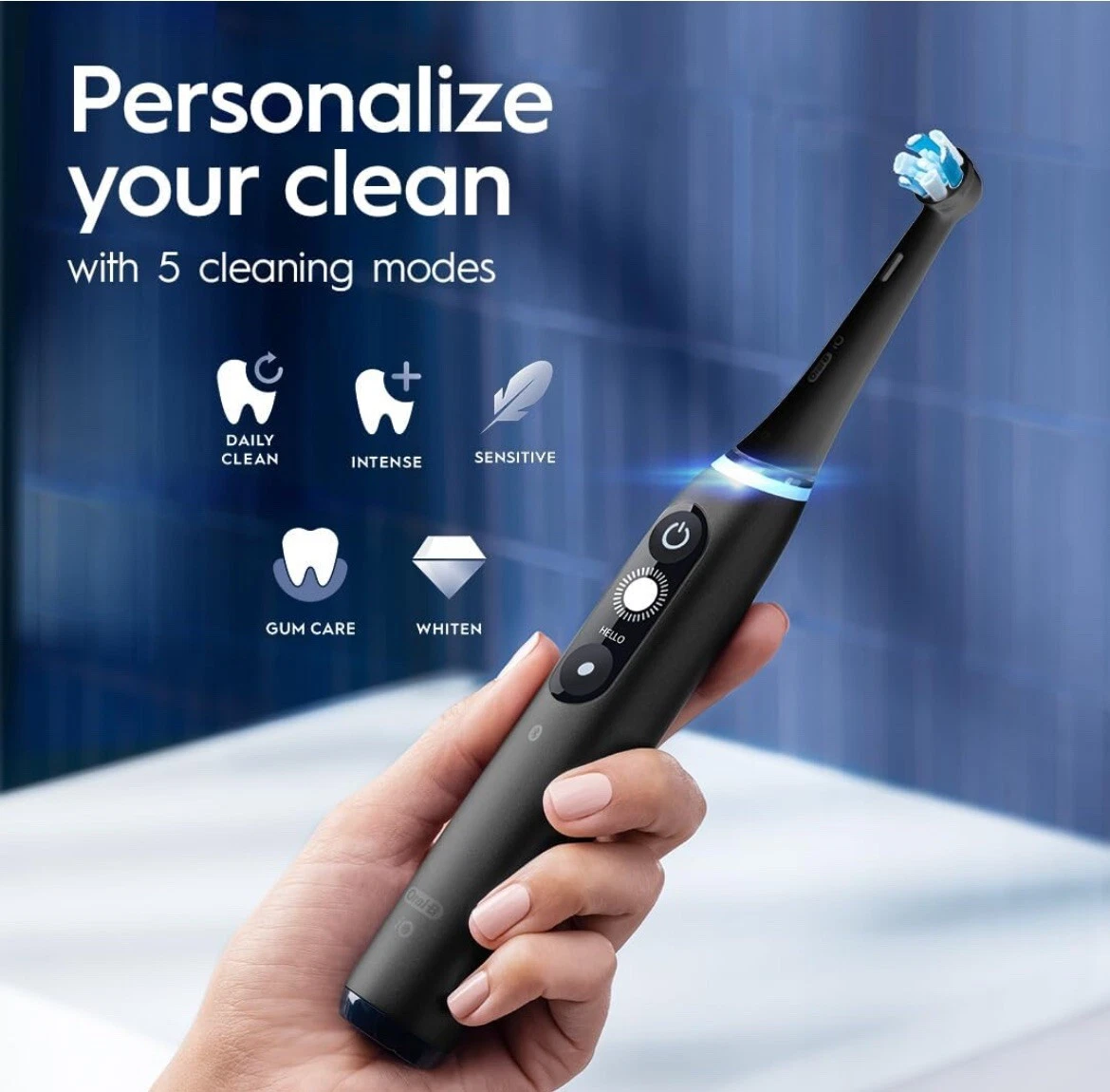 Oral-B iO Series 7G Electric Toothbrush - White Alabaster - Image 3