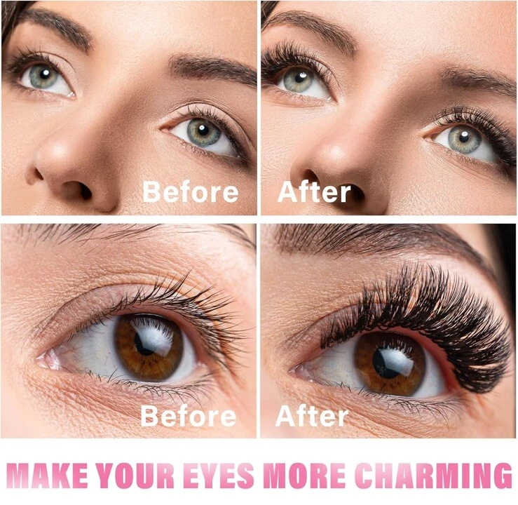 Magnetic Eyelashes, Magnetic False Eyelashes without Eyeliner, - Image 2