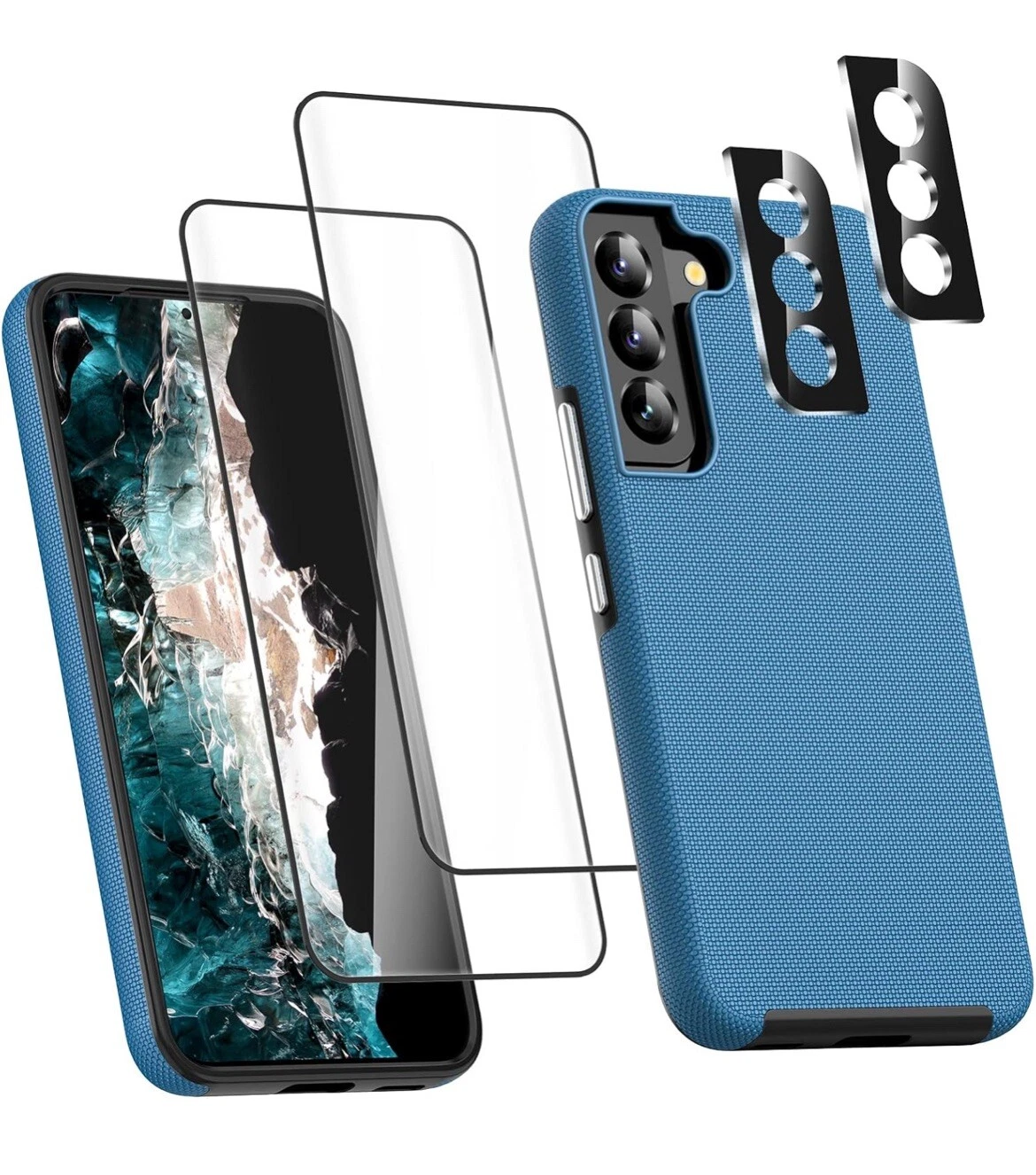 Samsung Galaxy S22 Ultra Case With Screen Protectors Military Grade Shockproof - Image 2