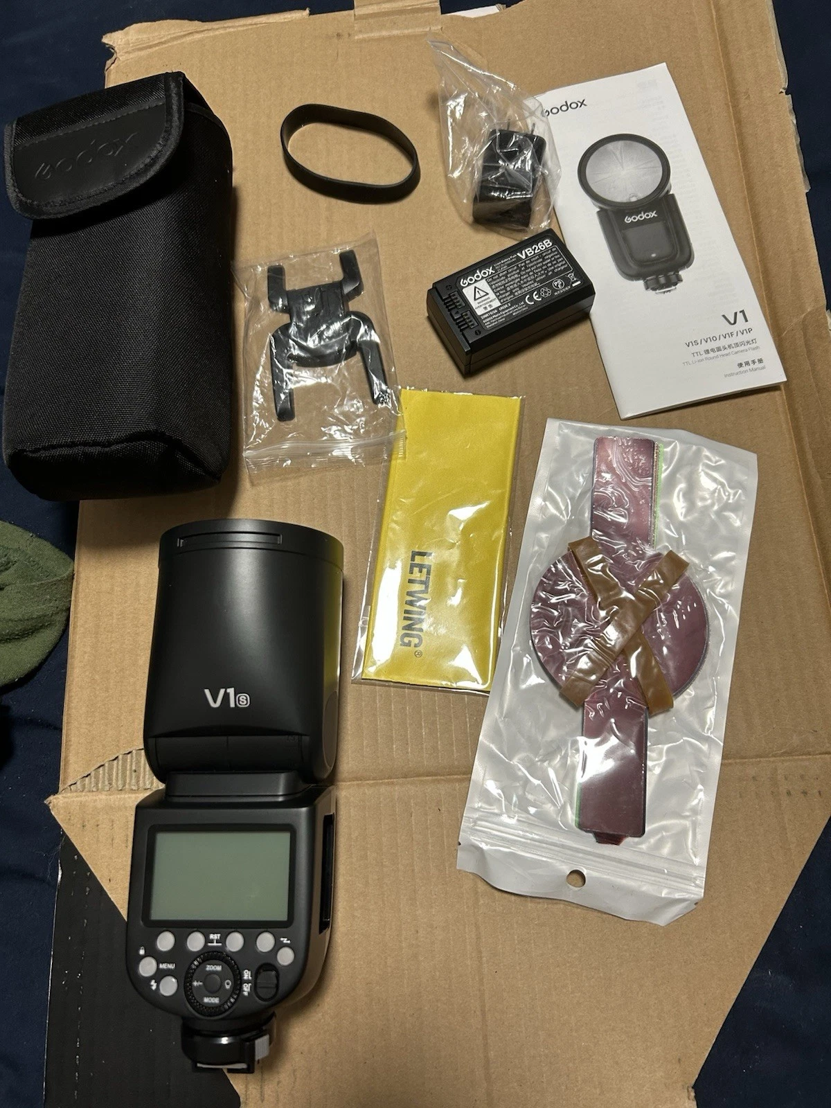 US Godox V1S V1-S 2.4G TTL HSS Round Head Camera Speedlite Flash Light For Sony - Image 12