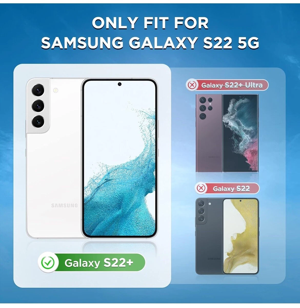 Samsung Galaxy S22 Ultra Case With Screen Protectors Military Grade Shockproof - Image 4