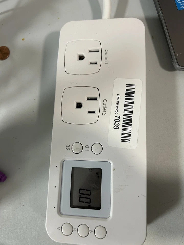 Refrigerator Surge Protector, Ortis Double Outlet RV Appliance Surge Protecto